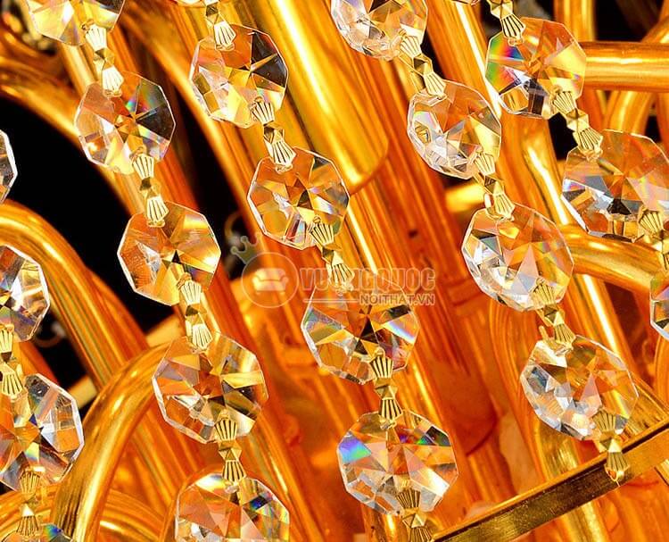 Đèn chùm pha lê phong cách châu âu CM187-17